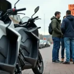 Een Franse journalist zegt dat het komt door Nederland dat de subsidies voor elektrische motorfietsen verdwijnen